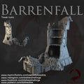 Torre en Ruinas – Escenografía de fantasía en PLA