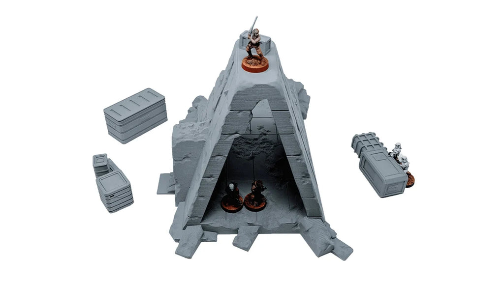 Templo en Ruinas – Escenografía compatible con Star Wars: Legion y Shatterpoint