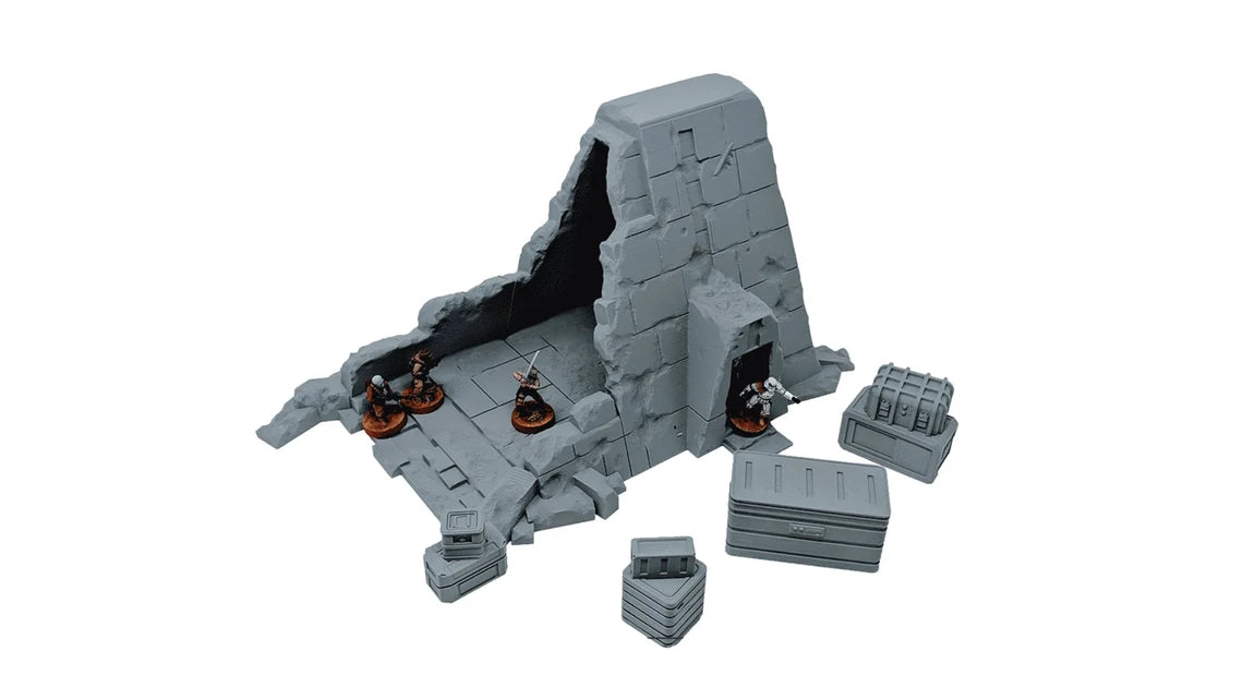 Templo en Ruinas – Escenografía compatible con Star Wars: Legion y Shatterpoint