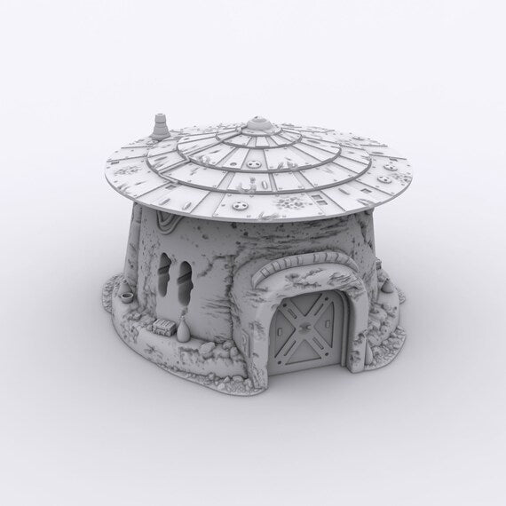 Casa del Hermitaño compatible con Star Wars Legión / Shatterpoint