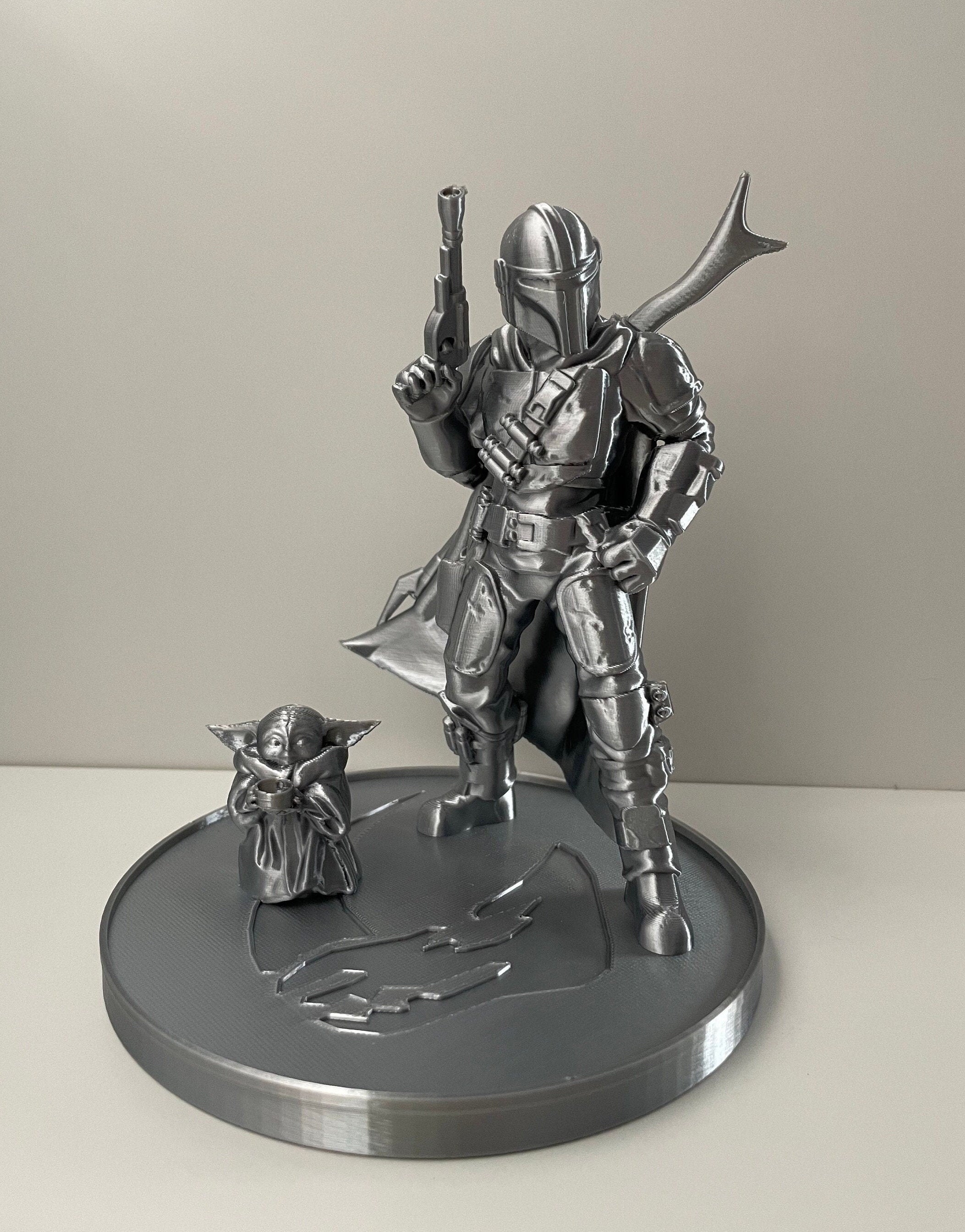 Figur Din Djarin &amp; Grogu