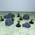 Arbustos bajos – Escenografía de fantasía en PLA