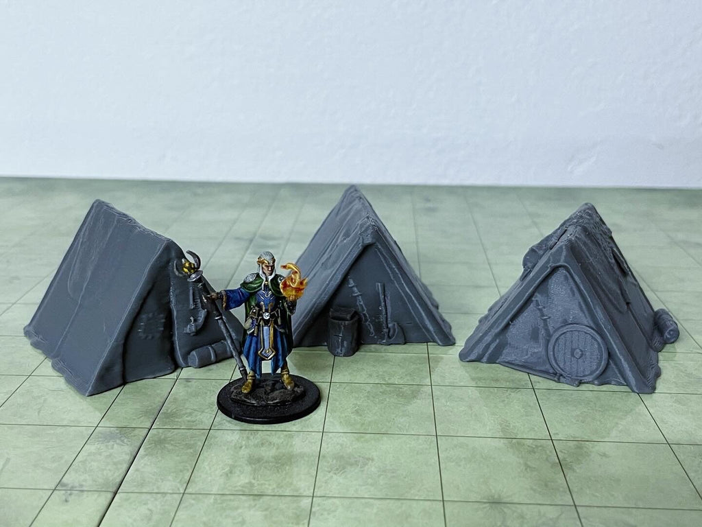 Tents – PLA fantasy scenery