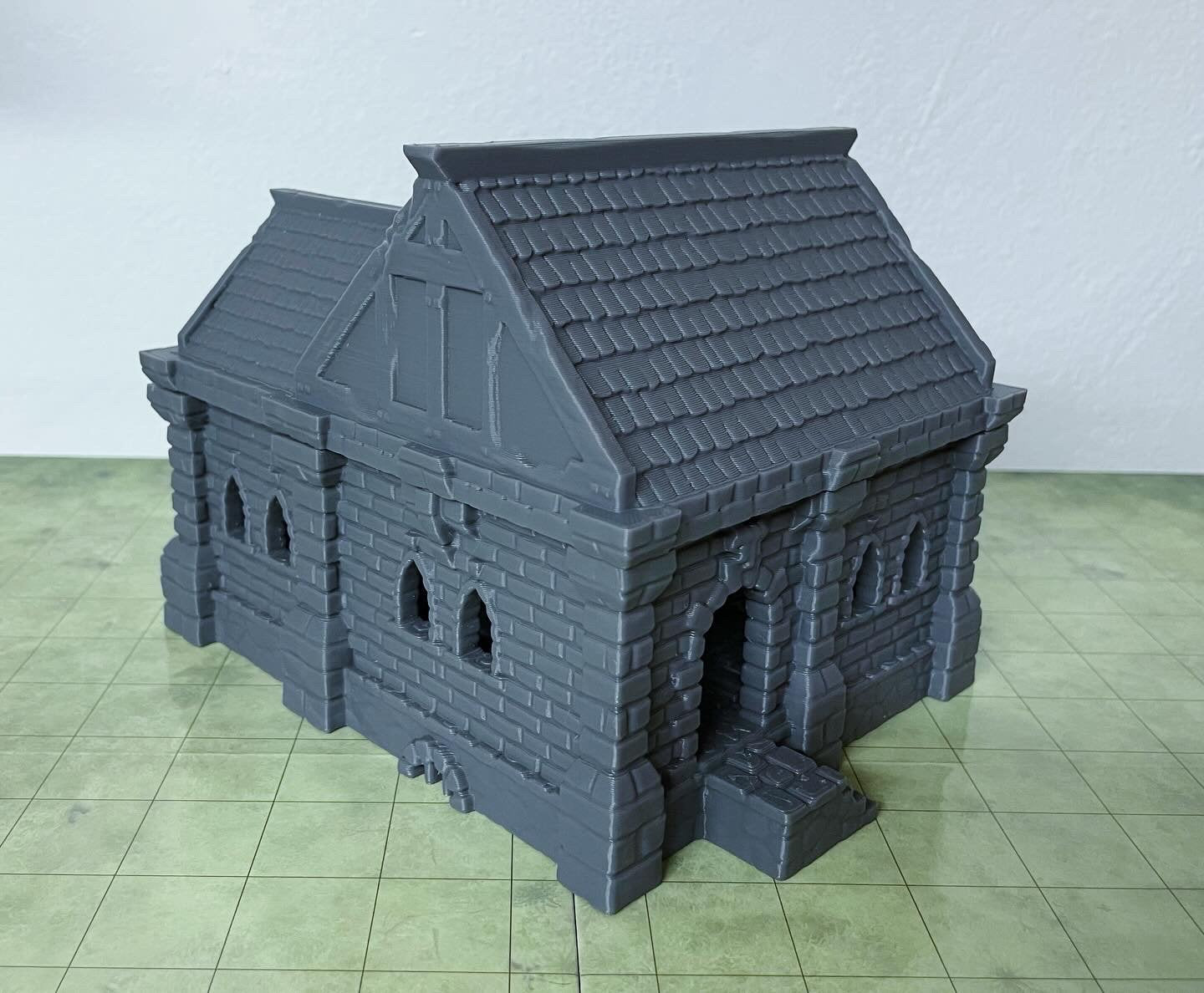 Small stone house – Fantasy scenery in PLA