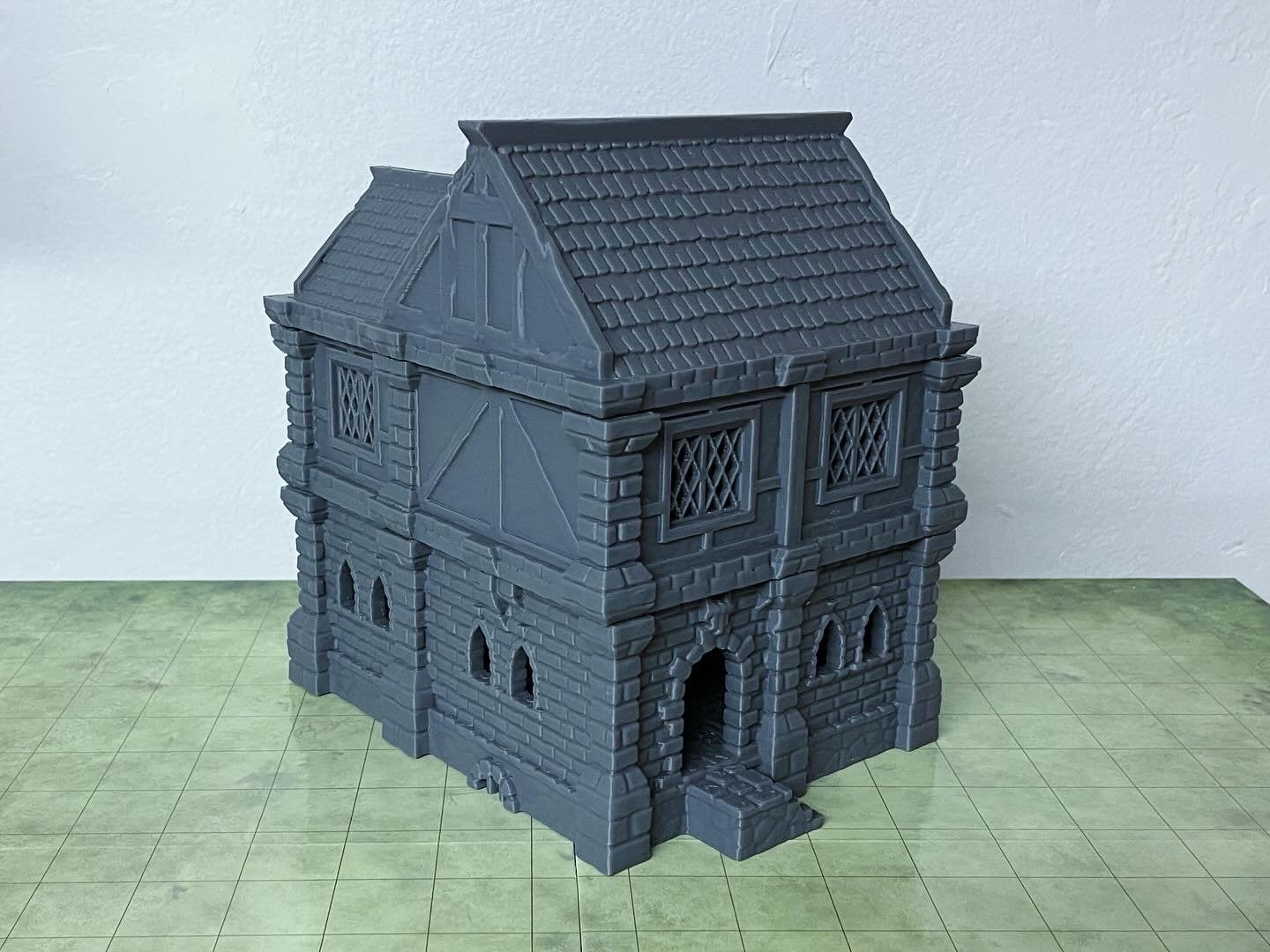 Medium Stone House – Fantasy Scenery in PLA