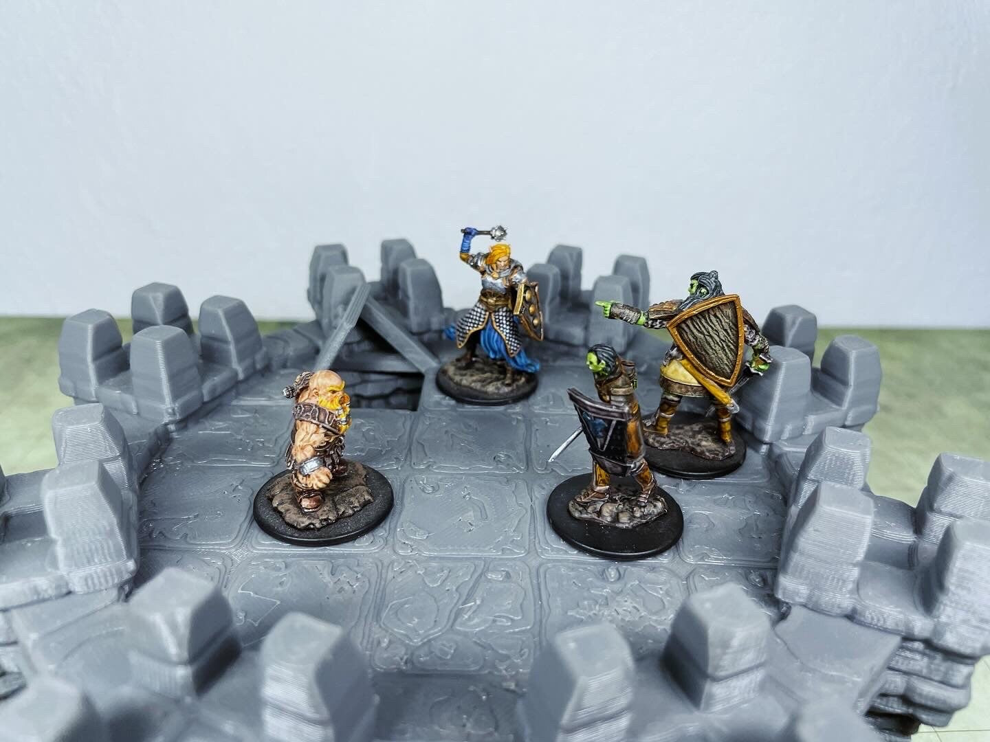 Bastion fortress – PLA fantasy scenery