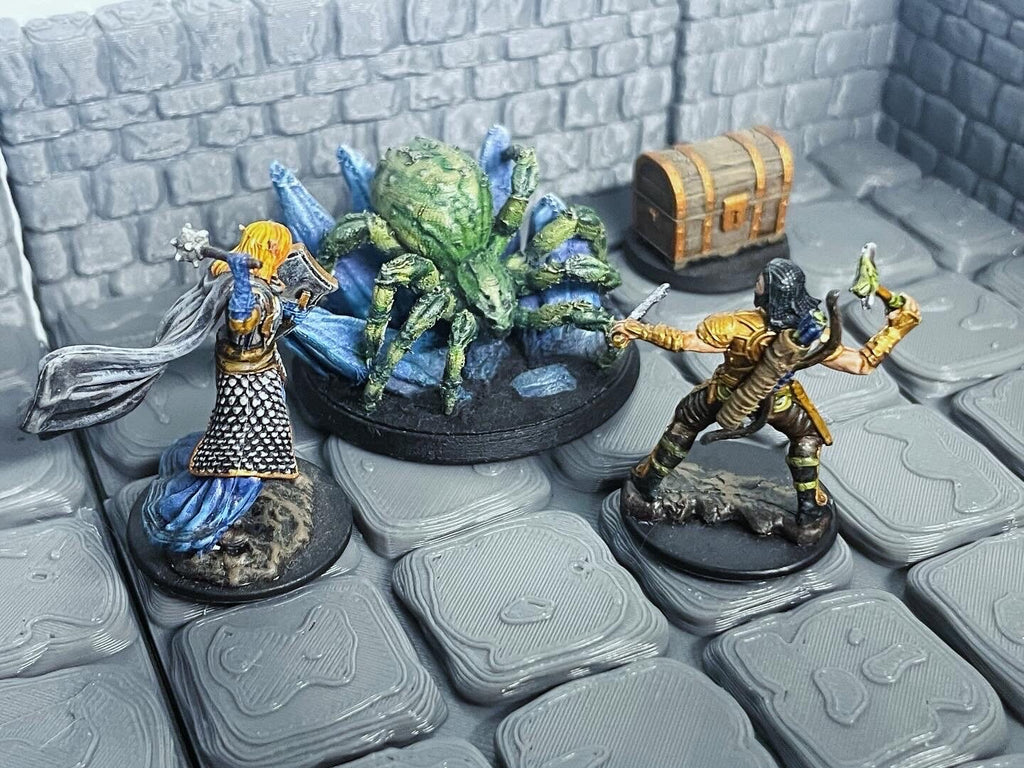 Modular Dungeon (version 1) – Fantasy Scenery in PLA