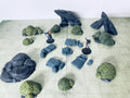 Acampada ligera – Pack de miniaturas de resina, 32 mm