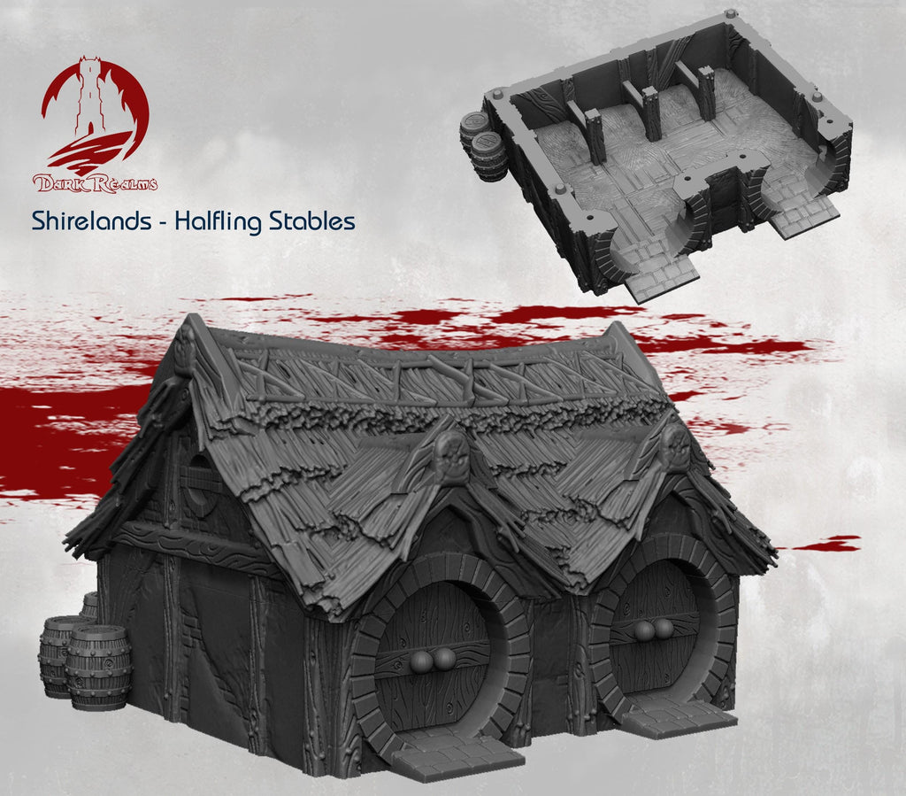 Halfling Stable – PLA Fantasy Scenery