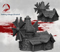 Halfling Mill – Fantasy Scenery in PLA
