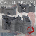 Human Ruined Castle - Gondor - PLA Fantasy Scenery