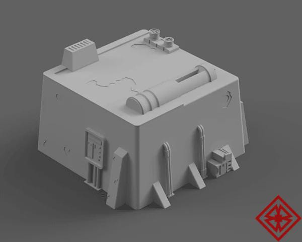 Casa Urbana – Escenografía compatible con Star Wars: Legion y Shatterpoint
