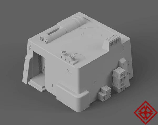 Casa Urbana – Escenografía compatible con Star Wars: Legion y Shatterpoint