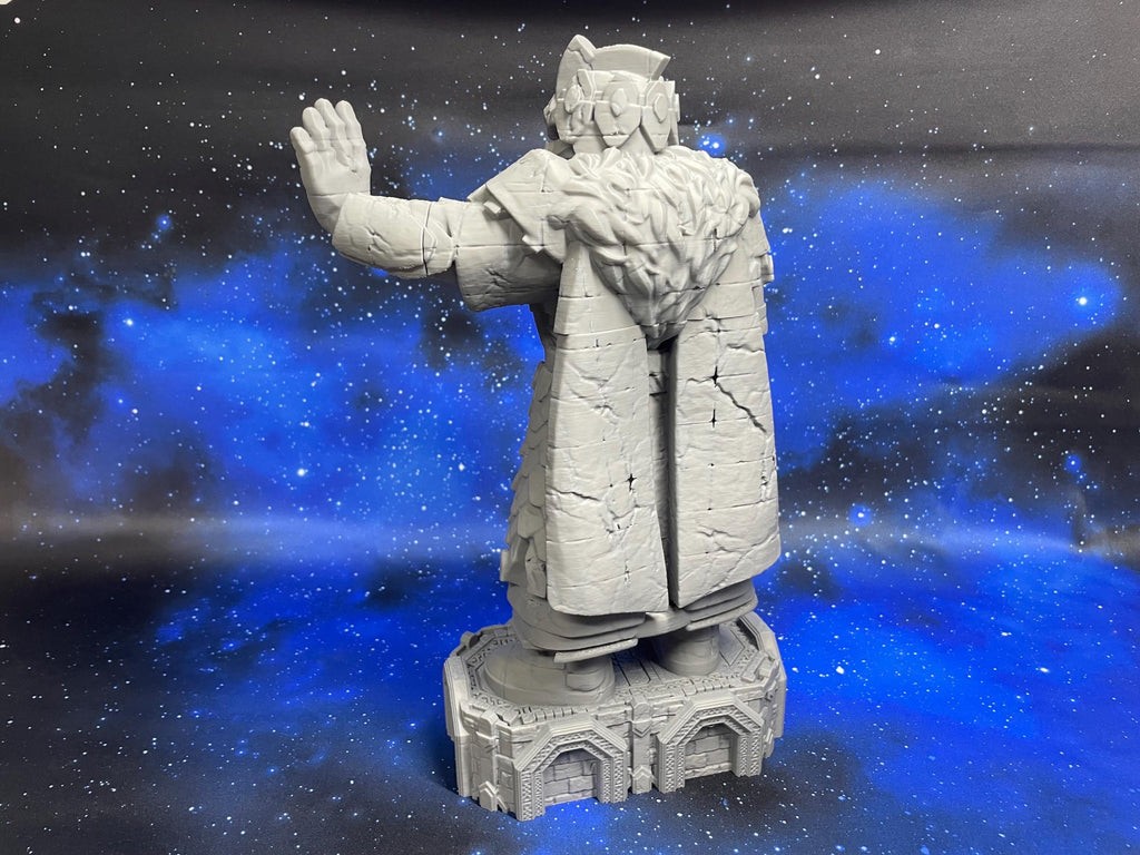 Gran Estatua de los Enanos - Moria – Escenografía de fantasía en PLA