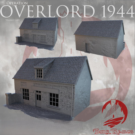 Café Op. Overlord 1944 WWII - Compatible con el juego de mesa Bolt Action
