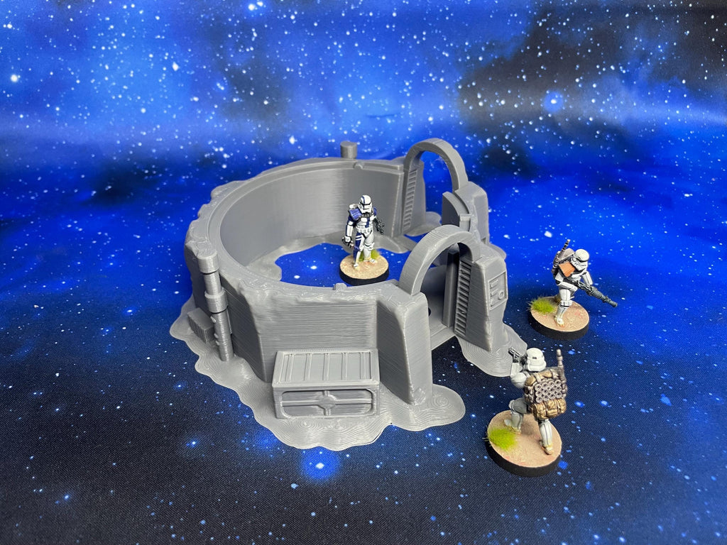 Casa Tatooine – Escenografía compatible con Star Wars: Legion y Shatterpoint