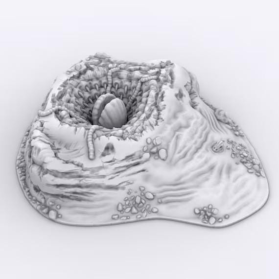 Pozo del Sarlacc compatible con Star Wars Legión / Shatterpoint