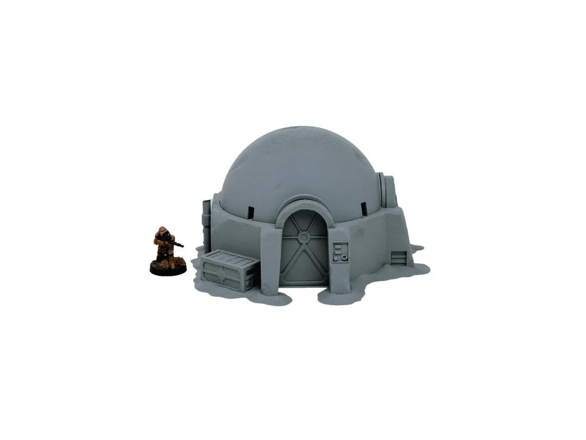 Casa Tatooine compatible con Star Wars Legión / Shatterpoint / Imperial Assault / Imperial Terrain