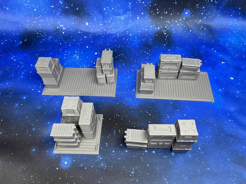 Conjunto de Palés – Escenografía compatible con Star Wars: Legion y Shatterpoint