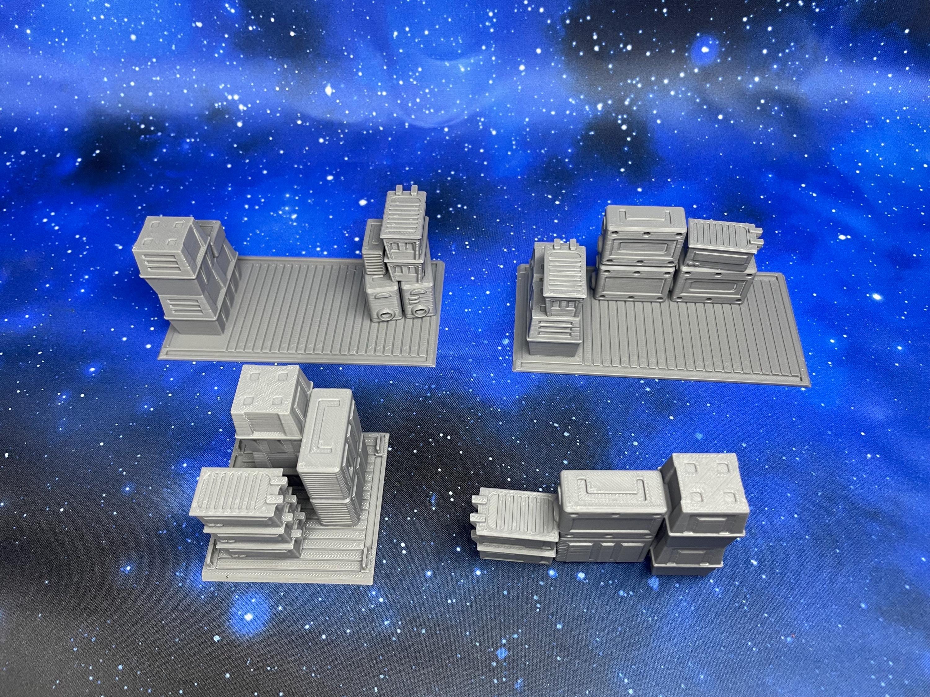 Conjunto de Palés – Escenografía compatible con Star Wars: Legion y Shatterpoint