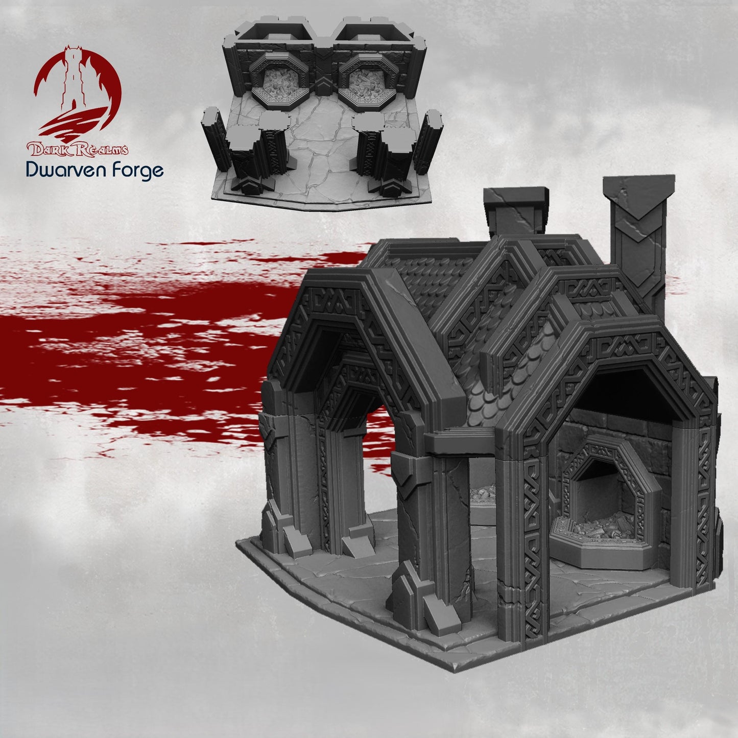 Dwarven Forge - Moria / LOTR / ESDLA / D&amp;D / Pathfinder