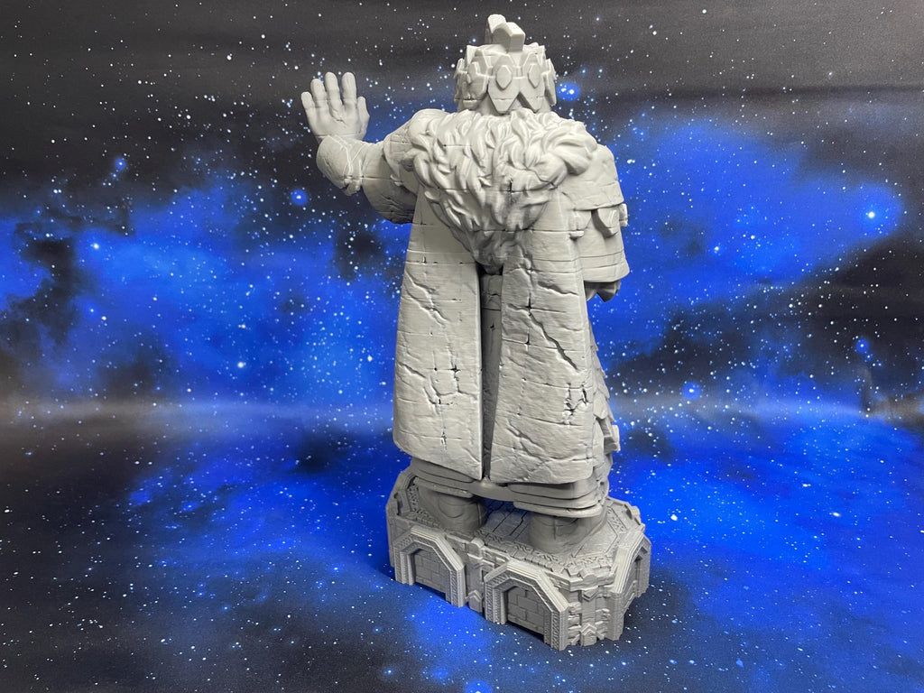 Gran Estatua de los Enanos - Moria – Escenografía de fantasía en PLA
