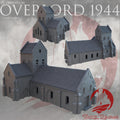 Church of Op. Overlord 1944 WWII - Kompatibel mit dem Bolt Action Brettspiel