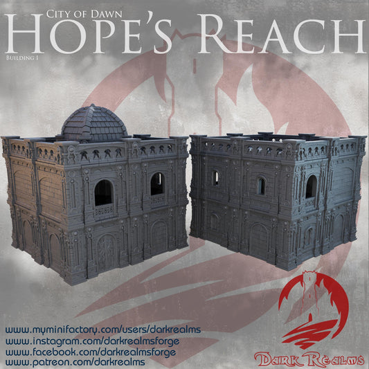 Casa Fortaleza (1) - Rol / Wargames / Hope's Reach / Terreno / Diorama / El Señor de los Anillos / Dragones y Mazmorras / Pathfinder