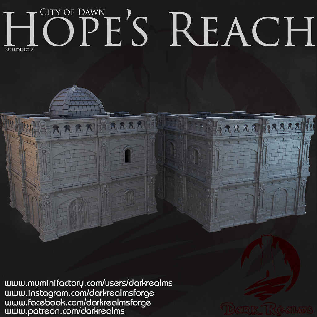 Fortress House (2) – Fantasy Scenery in PLA