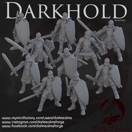Guards Band – Resin miniatures pack, 32mm