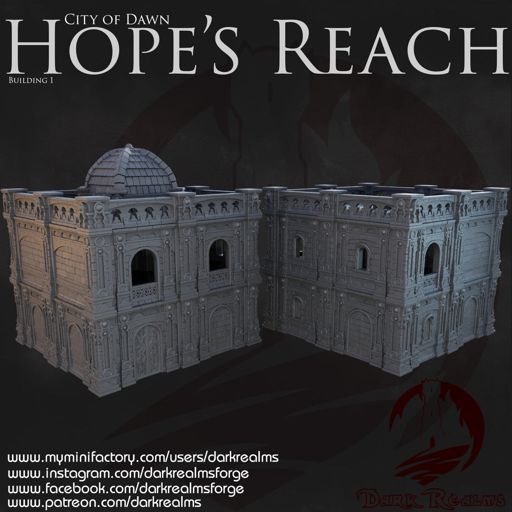 Fortress House (1) – Fantasy Scenery in PLA