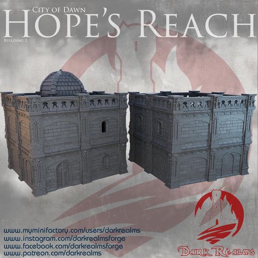 Casa Fortaleza (2) - Rol / Wargames / Hope's Reach / Terreno / Diorama / El Señor de los Anillos / Dragones y Mazmorras / Pathfinder