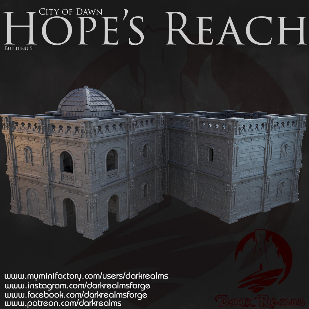 Fortress House (5) – Fantasy Scenery in PLA