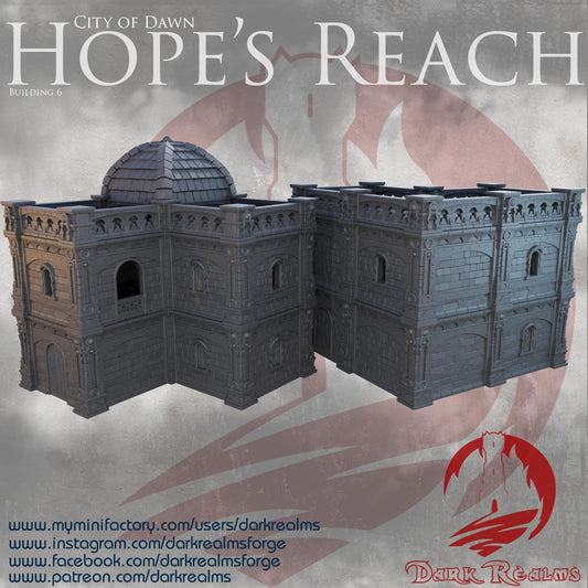 Casa Fortaleza (6) - Rol / Wargames / Hope's Reach / Terreno / Diorama / El Señor de los Anillos / Dragones y Mazmorras / Pathfinder