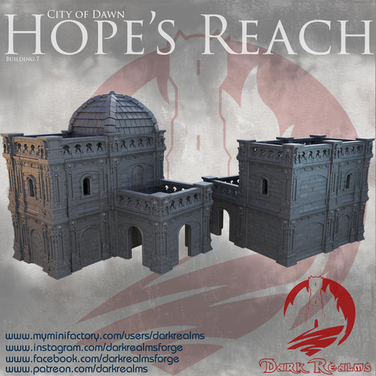 Casa Fortaleza (7) - Rol / Wargames / Hope's Reach / Terreno / Diorama / El Señor de los Anillos / Dragones y Mazmorras / Pathfinder