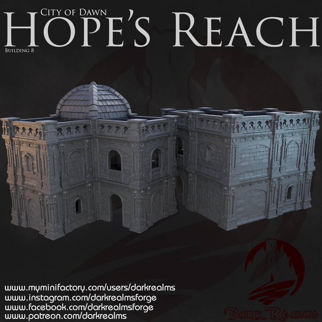 Fortress House (8) – Fantasy Scenography in PLA
