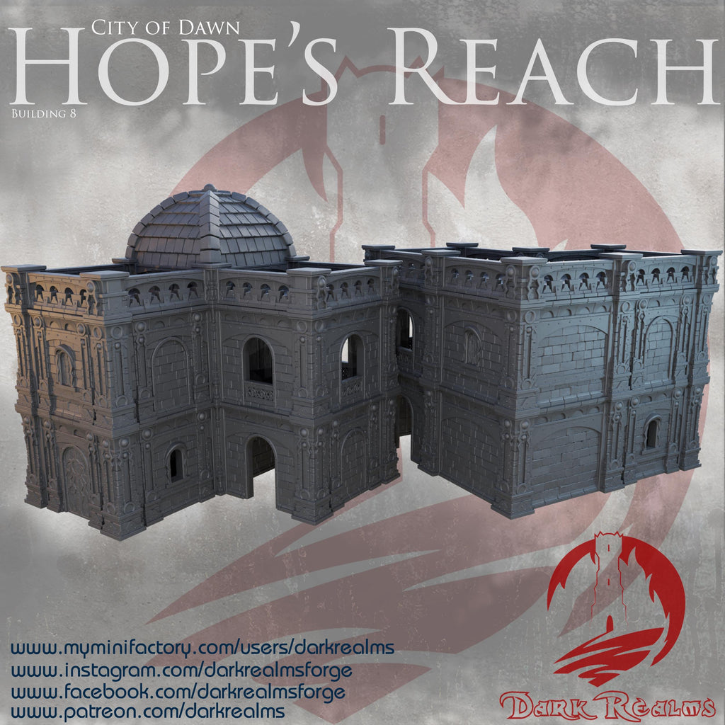 Fortress House (8) – Fantasy Scenography in PLA