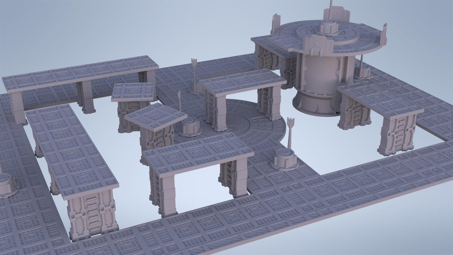 Escenografía "Entorno Hostil" compatible con Kill Team / Bheta Decima / Operaciones Aprobadas / Juego Competitivo