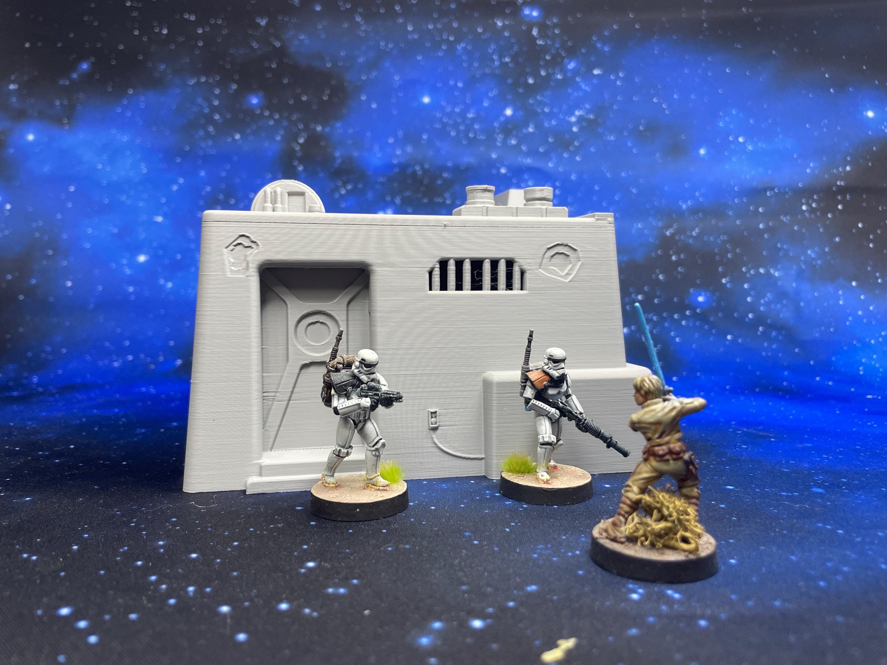 Casa Urbana – Escenografía compatible con Star Wars: Legion y Shatterpoint