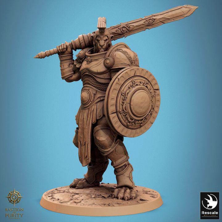 Pack The Radiant Legion - Impreso en 3D / Fantasía / El Señor de los Anillos / Dragones y Mazmorras / Pathfinder / DND / Miniatura