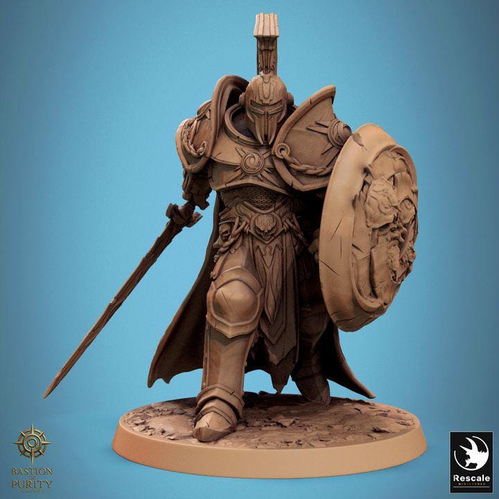 Pack The Radiant Legion - Impreso en 3D / Fantasía / El Señor de los Anillos / Dragones y Mazmorras / Pathfinder / DND / Miniatura