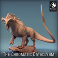 Red Guardian Dragon - Resin Miniature for D&D, 32mm