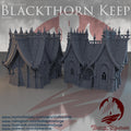 Dark Elf House(2) - Fantasy Scenery in PLA