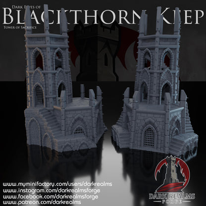 Tower of Sacrifice - Rol / Wargame / Fantasía / Terreno / Paisaje / Ruinas / El Señor de los Anillos / Dragones y Mazmorras / Pathfinder