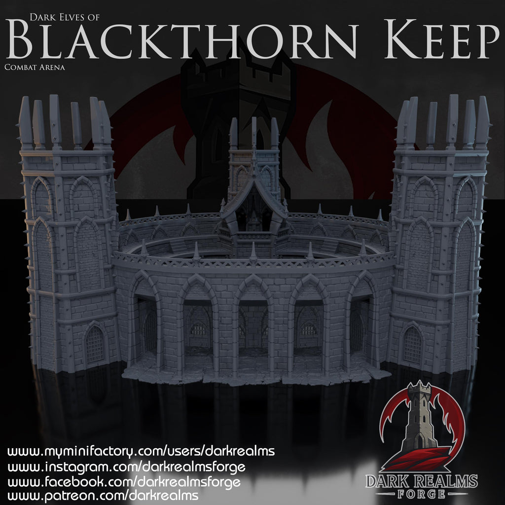 Blackthorn Keep - Combat Arena – Fantasy Scenery in PLA