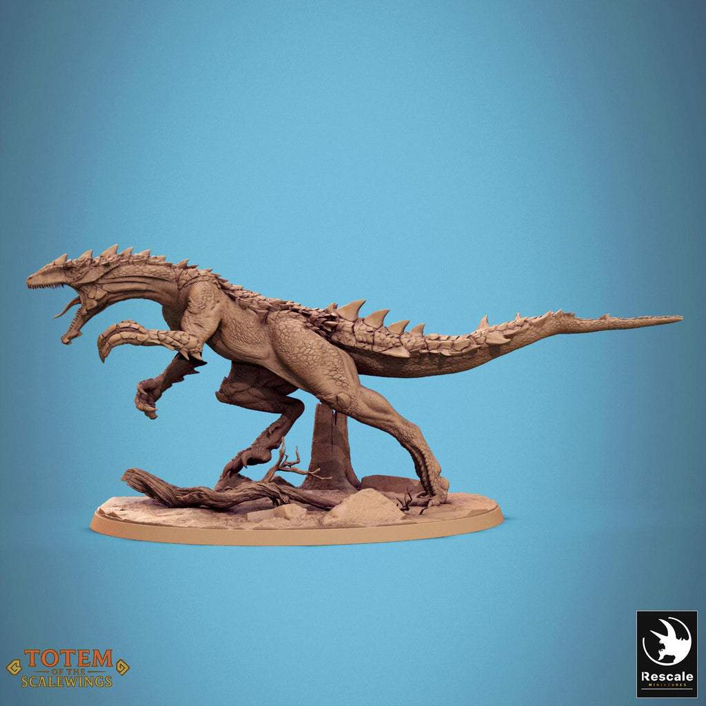 Razoraptor – Resin miniature for D&D, 32mm