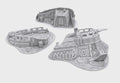 Esquife Derribado – Escenografía compatible con Star Wars: Legion y Shatterpoint