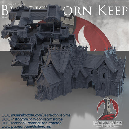 Dark realms - Blackthorn Keep - Kraken's Teeth Inn / Terreno / rol / Ruinas / El Señor de los Anillos / Dragones y Mazmorras / Pathfinder