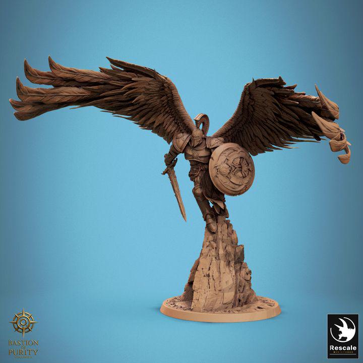Lord Celestian Prime – Miniatura de resina para D&D, 32 mm