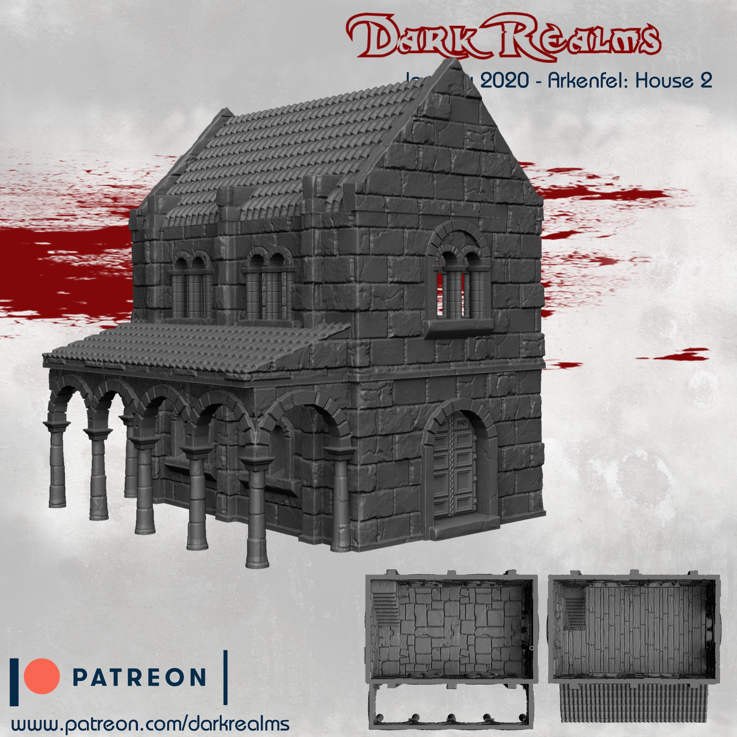 Casa Fantástica – Escenografía de fantasía en PLA